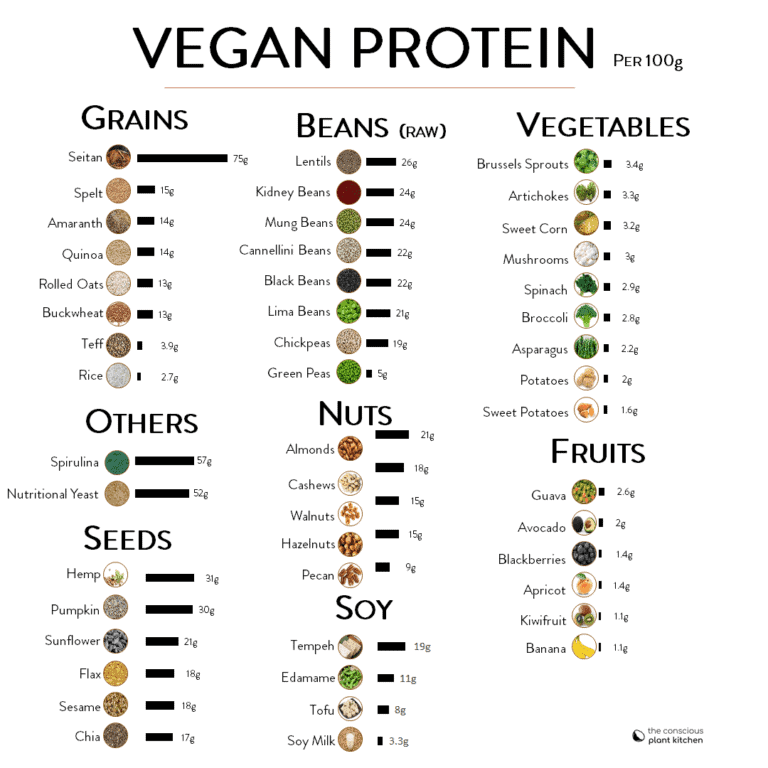 Best Vegan Protein Sources The Conscious Plant Kitchen