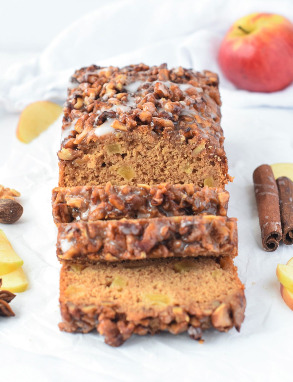 Vegan Apple Bread The Conscious Plant Kitchen