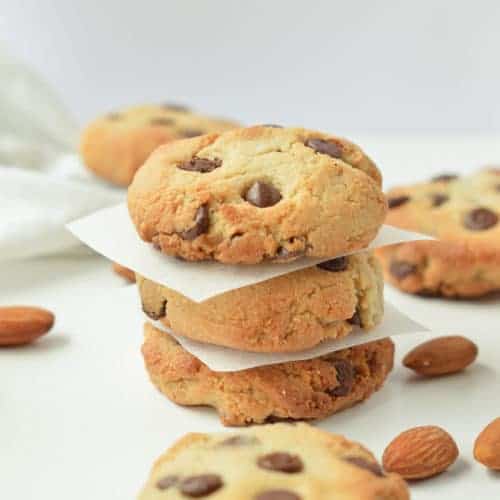 Vegan Gluten Free Almond Flour Chocolate Chip Cookies Tcpk