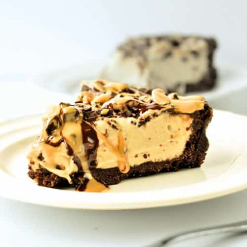 Vegan No-Bake Peanut Butter Pie - The Conscious Plant Kitchen