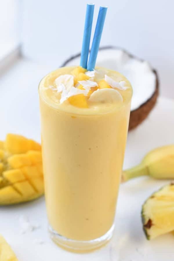 Vegan Tropical Smoothie The Conscious Plant Kitchen Tcpk