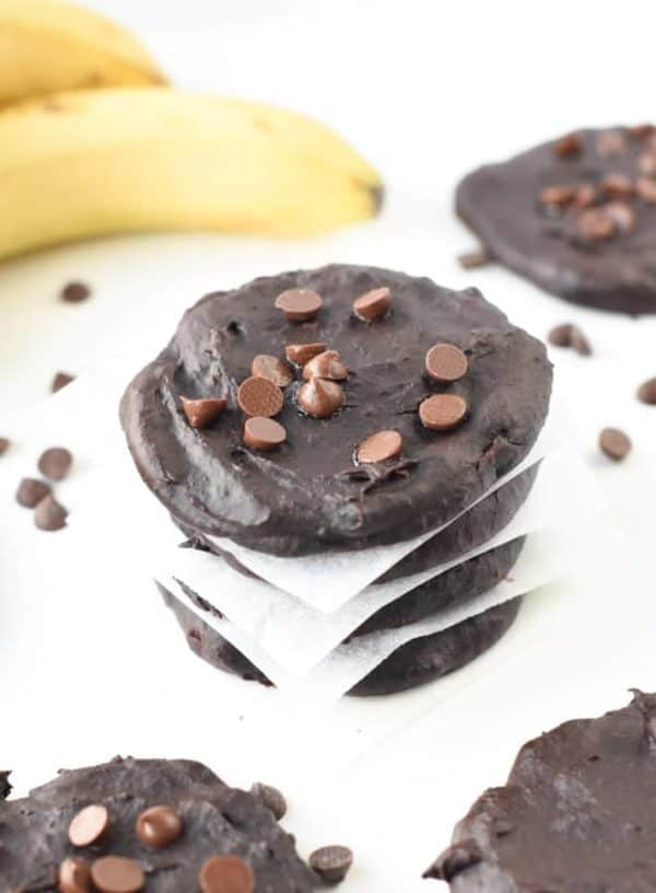 Chocolate banana cookies, 3 ingredients - The Conscious Plant Kitchen ...