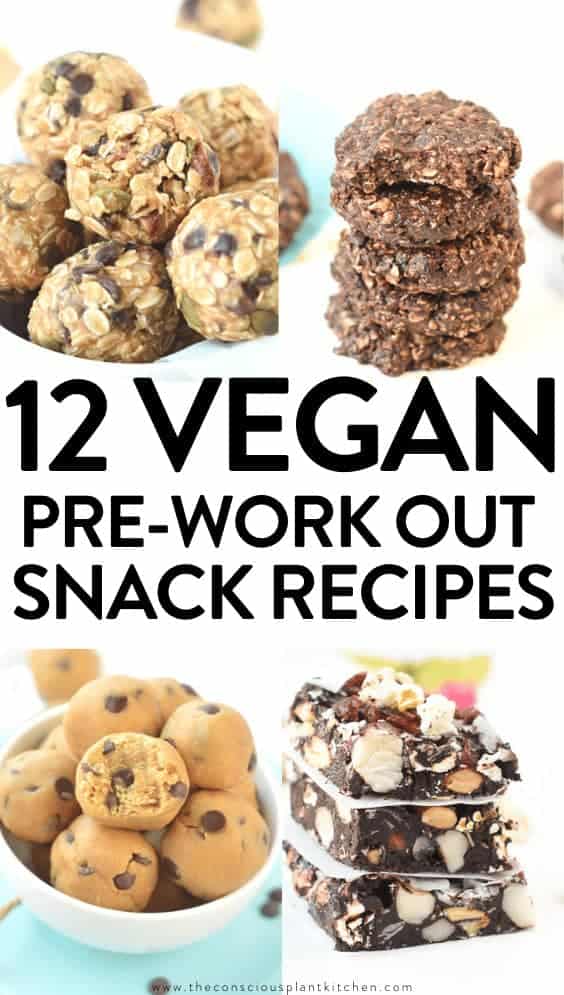 Plant-based pre-workout snacks