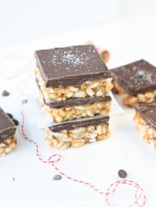 Healthy Peanut Butter Puffed Rice Bars - The Conscious Plant Kitchen