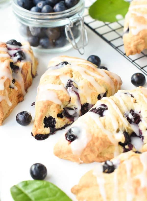 Vegan Blueberry Scones Better than the Bakery's! - TCPK