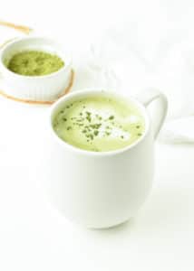 The Best Vegan Matcha Latte With Almond And Coconut Milk - TCPK