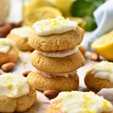 Almond Flour Lemon Cookies (Gluten-Free) - The Conscious Plant Kitchen