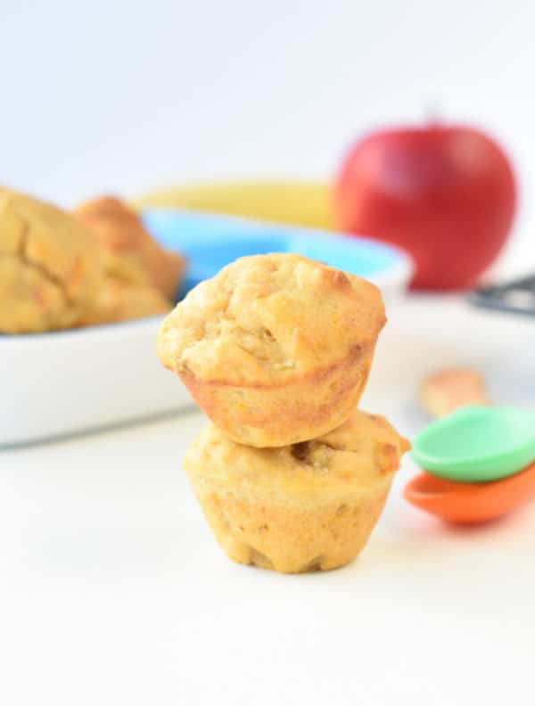 Baby-Led Weaning Muffins (Egg-Free, Dairy-Free) - The Conscious Plant ...