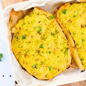 Vegan Spaghetti Squash Alfredo