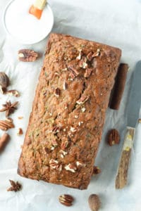 Healthy Zucchini Carrot Bread (No Eggs, No Dairy) - The Conscious Plant ...