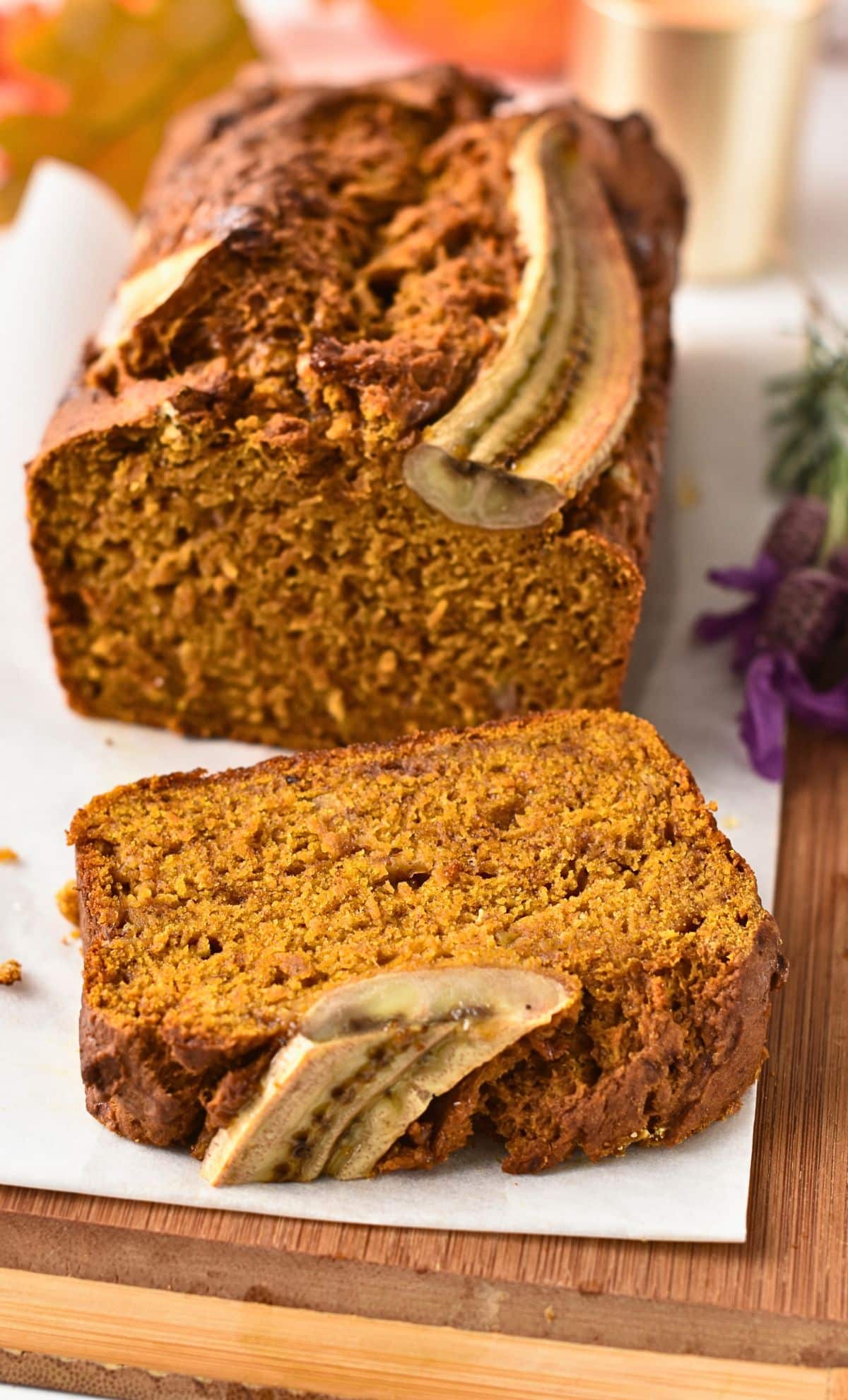 Pumpkin Banana Bread