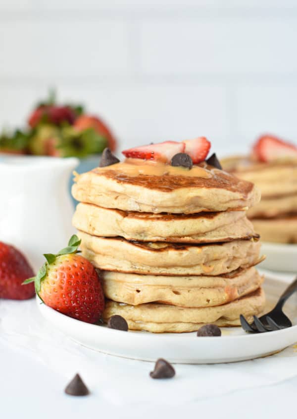 Vegan Protein Pancakes (6g Protein) - The Conscious Plant Kitchen