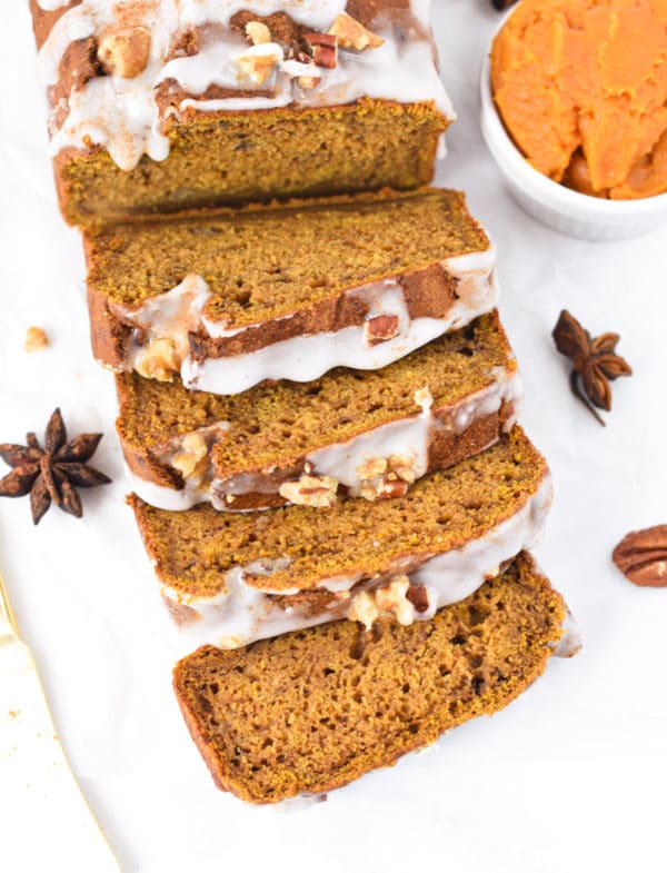 Vegan Pumpkin Banana Bread - The Conscious Plant Kitchen