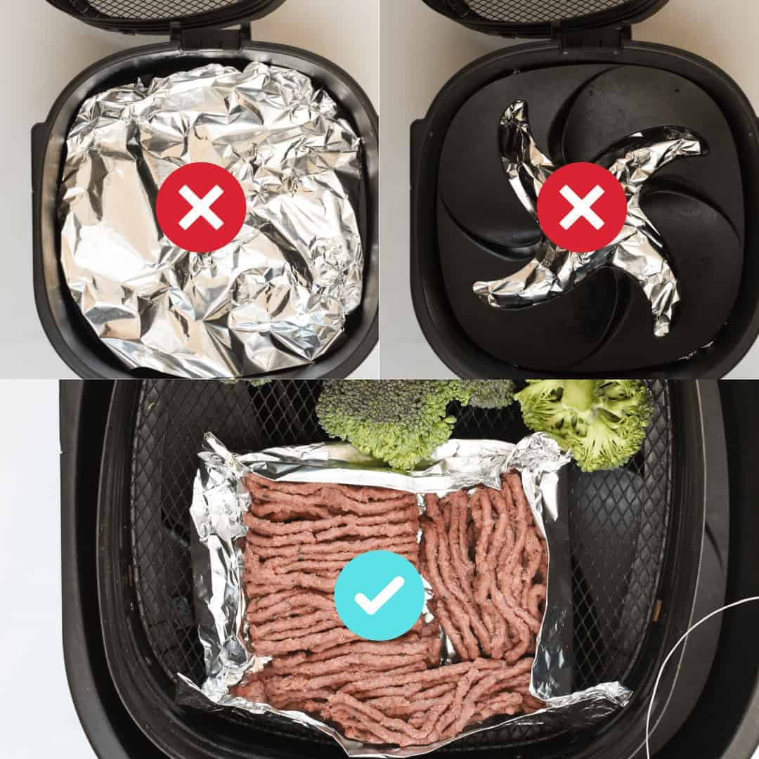 Can You Put Aluminum Foil in an Air Fryer? - Running to the Kitchen®