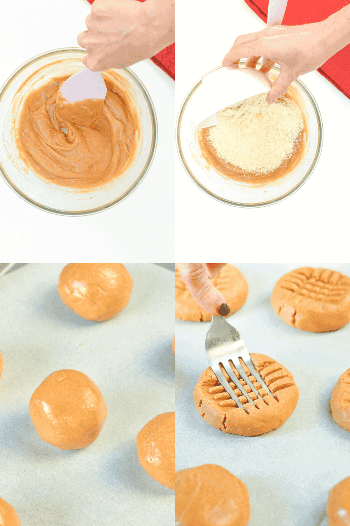 5-Ingredient Almond Flour Peanut Butter Cookies (No Eggs) - The ...