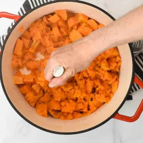 How to Mash Sweet Potatoes