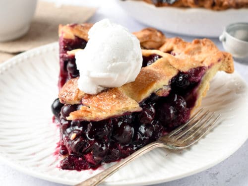 Perfect Blueberry Pie