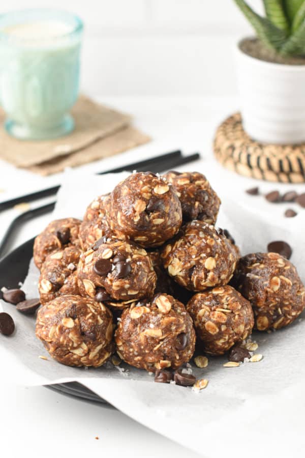 Almond Butter Energy Balls - The Conscious Plant Kitchen