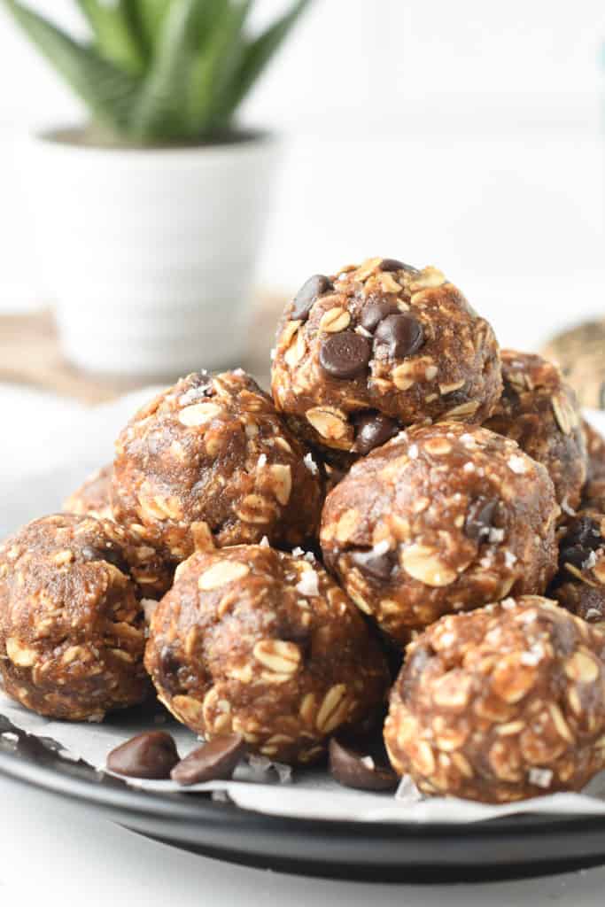 Almond Butter Energy Balls - The Conscious Plant Kitchen