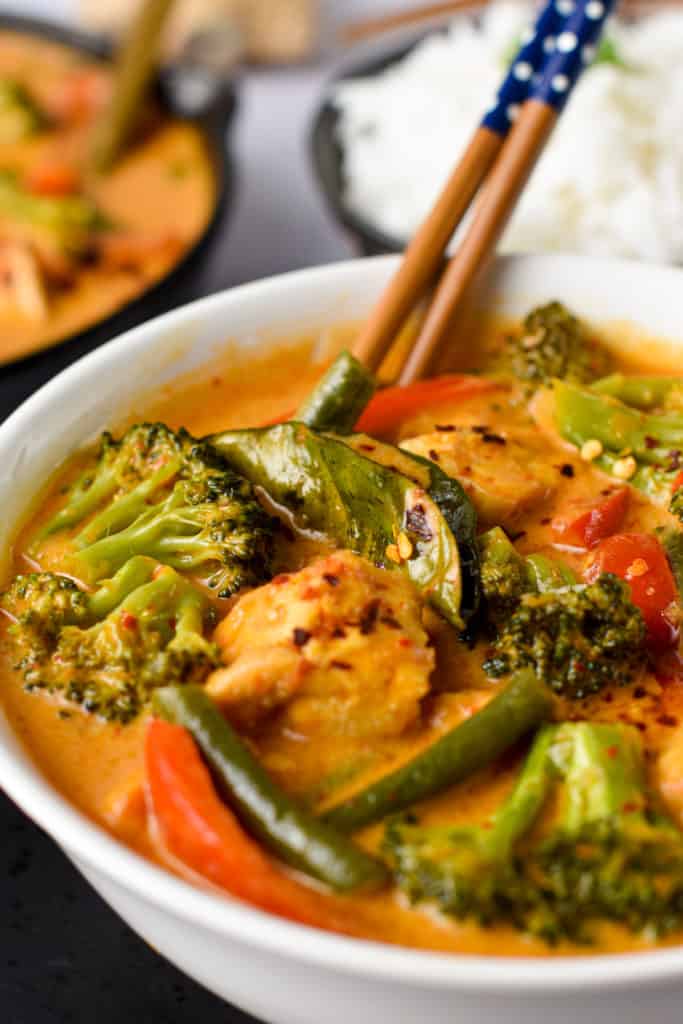 Tofu Red Curry (Vegan) - The Conscious Plant Kitchen