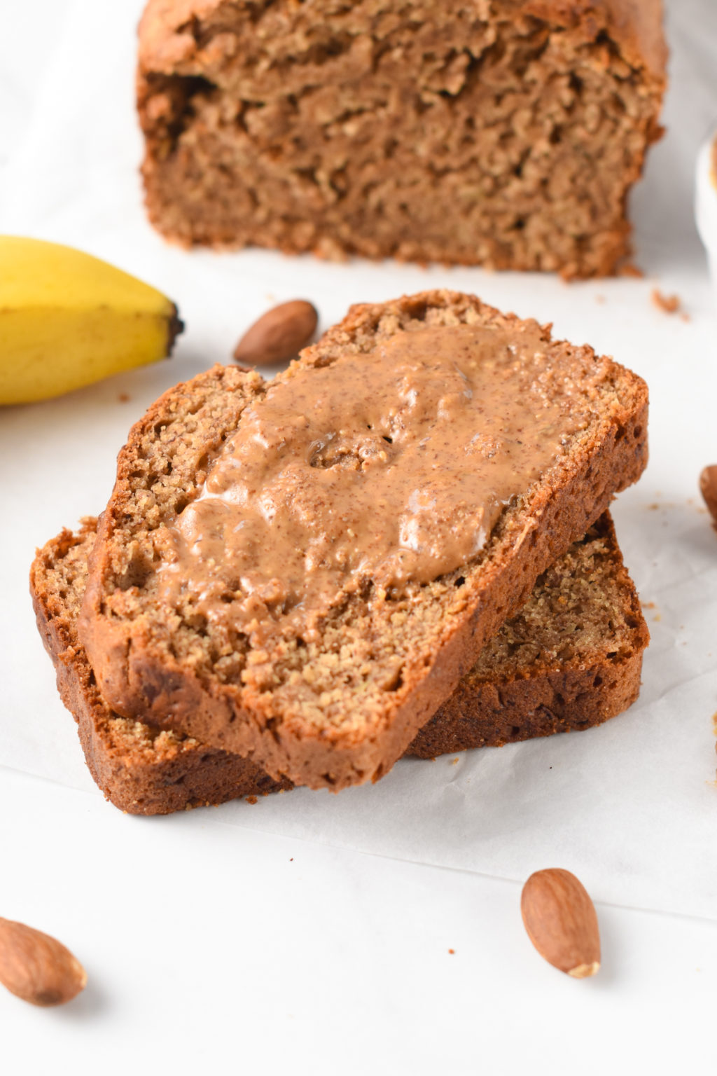 Almond Butter Banana Bread The Conscious Plant Kitchen