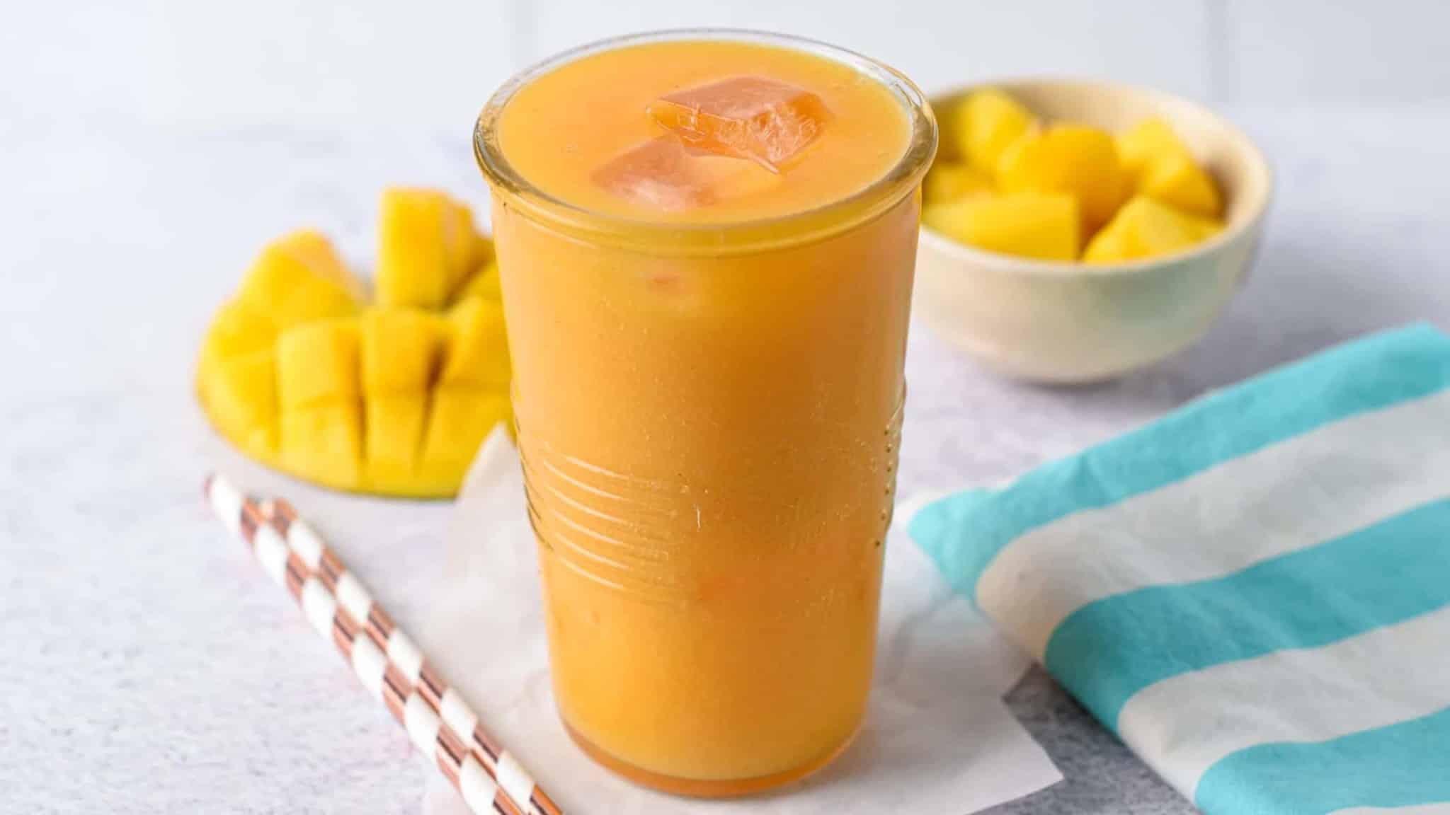 Mango Juice Recipe - Spice Up The Curry