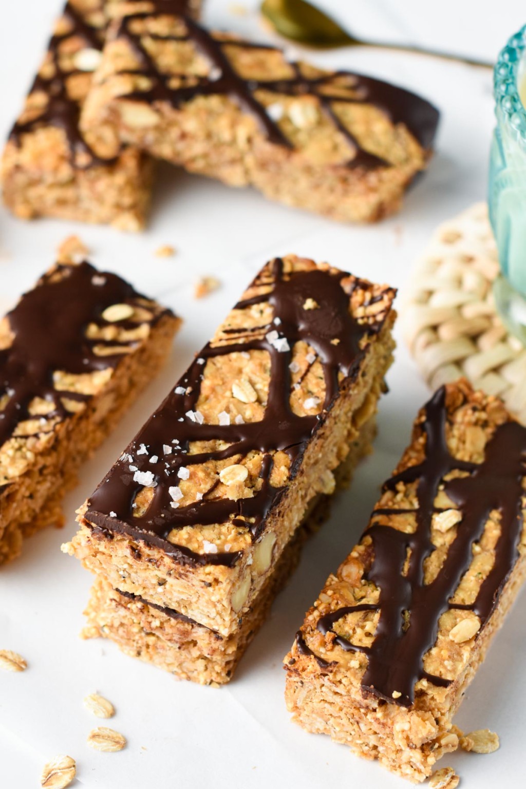 Peanut Butter Granola Bars - The Conscious Plant Kitchen