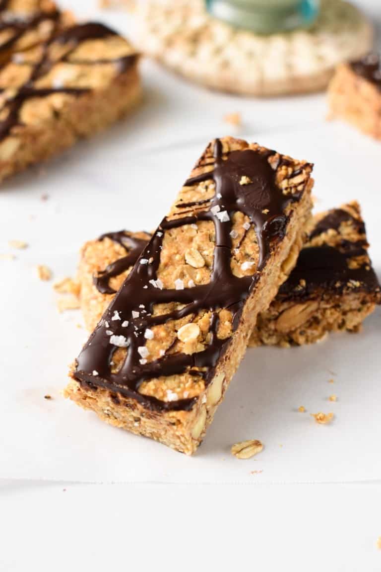 Peanut Butter Granola Bars The Conscious Plant Kitchen