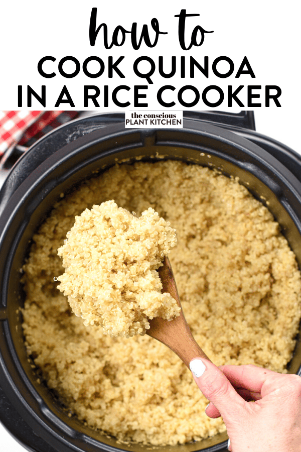 How to cook quinoa in a rice cooker (Perfect quinoa every time!) - Everyday  Nourishing Foods
