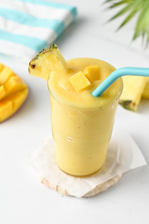 Mango Pineapple Smoothie - The Conscious Plant Kitchen