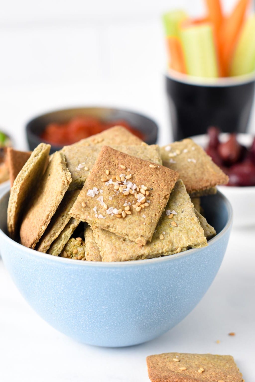 Sunflower Seed Crackers 2 Ingredients The Conscious Plant Kitchen