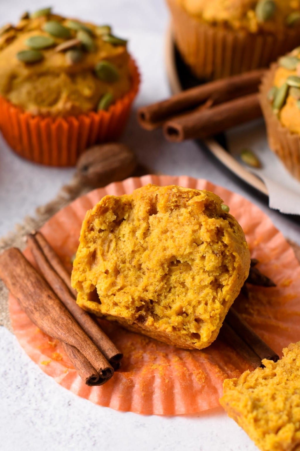 Vegan Pumpkin Muffins The Conscious Plant Kitchen   Vegan Pumpkin Muffins 1024x1536 