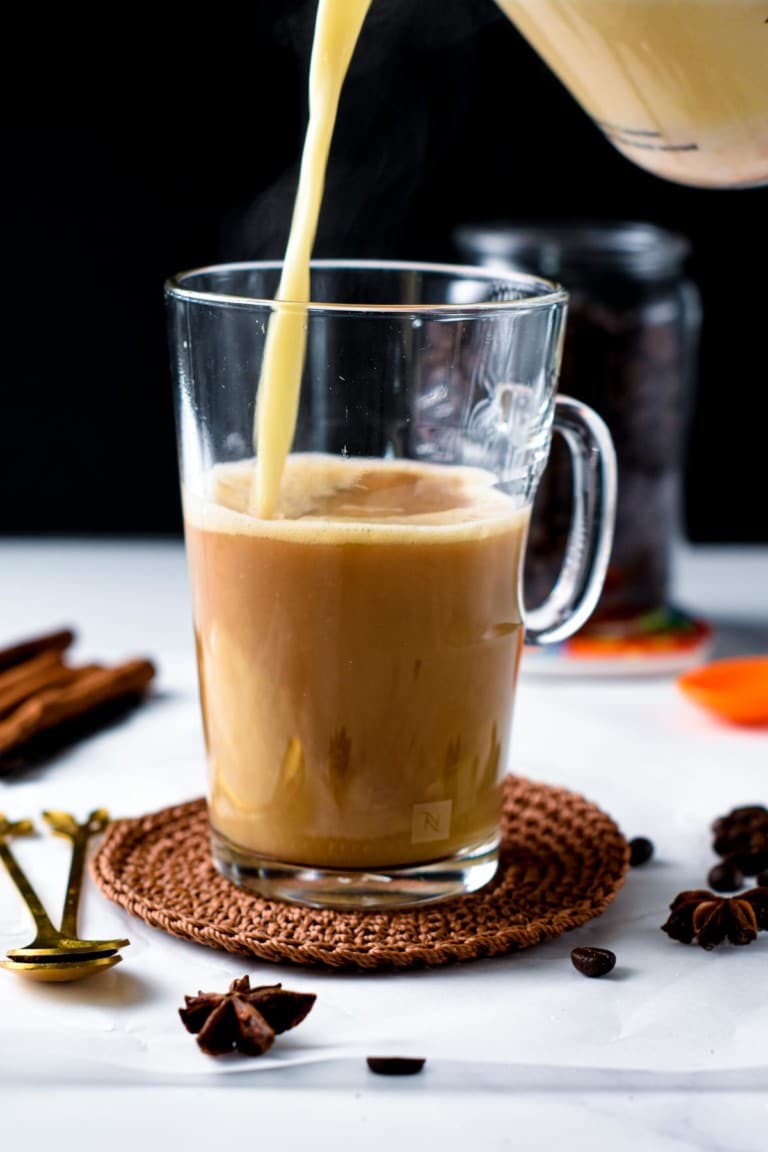 Healthy Pumpkin Spice Latte (low Calories, Vegan) - The Conscious Plant 