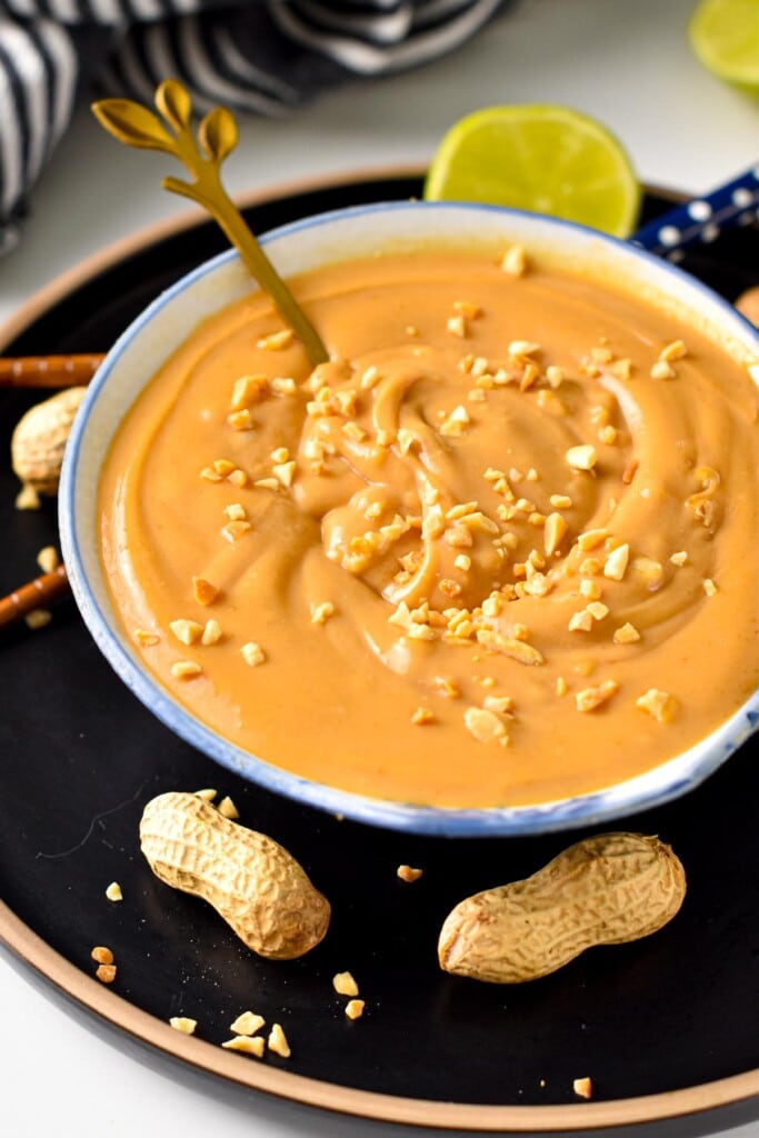 Peanut Dipping Sauce Recipe - The Conscious Plant Kitchen