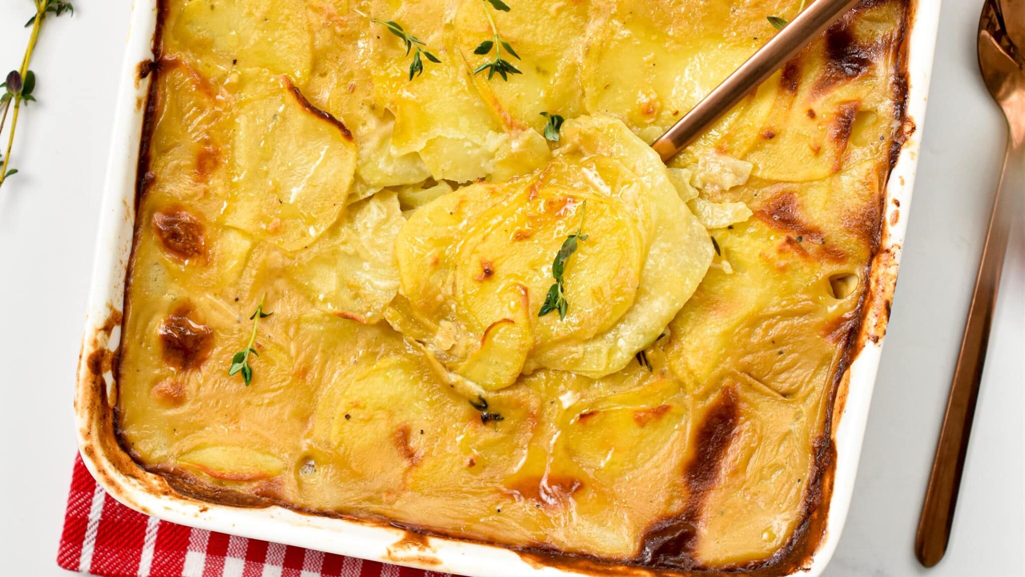 Vegan Scalloped Potatoes - The Conscious Plant Kitchen