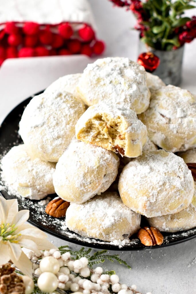 Pecan Snowball Cookies The Conscious Plant Kitchen 6990