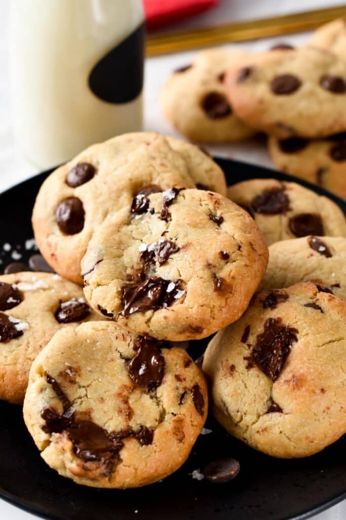 Eggless Chocolate Chip Cookies - The Conscious Plant Kitchen