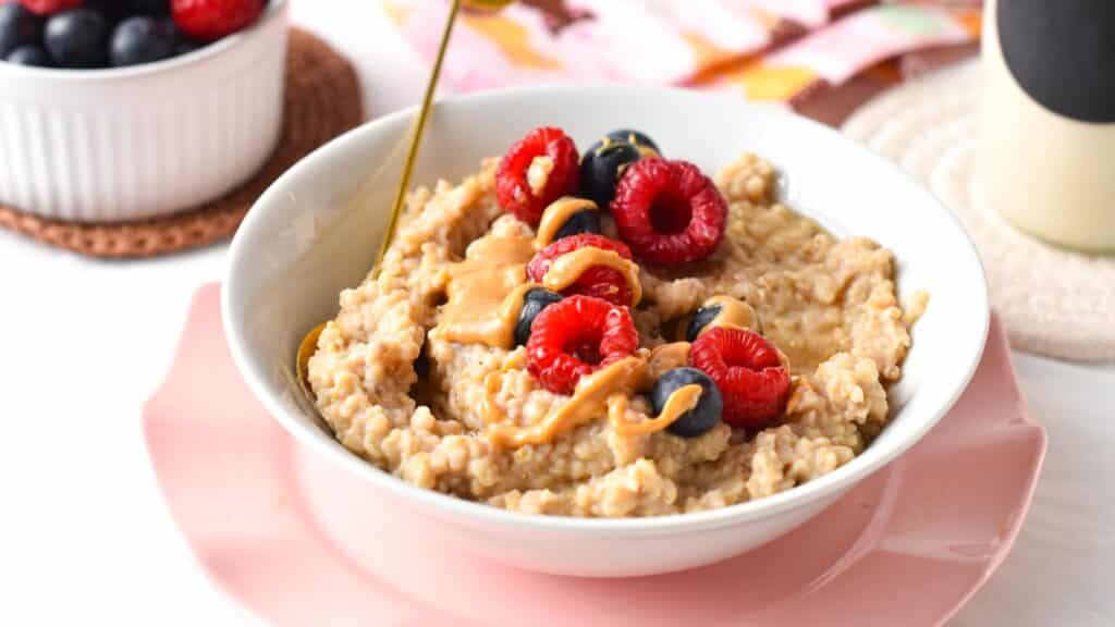 Protein Steel Cut Oats - The Conscious Plant Kitchen