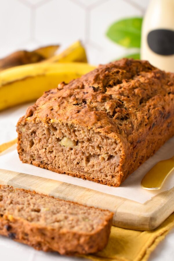 No Sugar Added Banana Bread - The Conscious Plant Kitchen