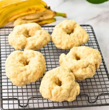 Banana Bagels (2 Ingredients) - The Conscious Plant Kitchen