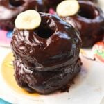 Chocolate Banana Donuts