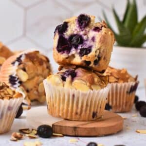 Blueberry Almond Muffins