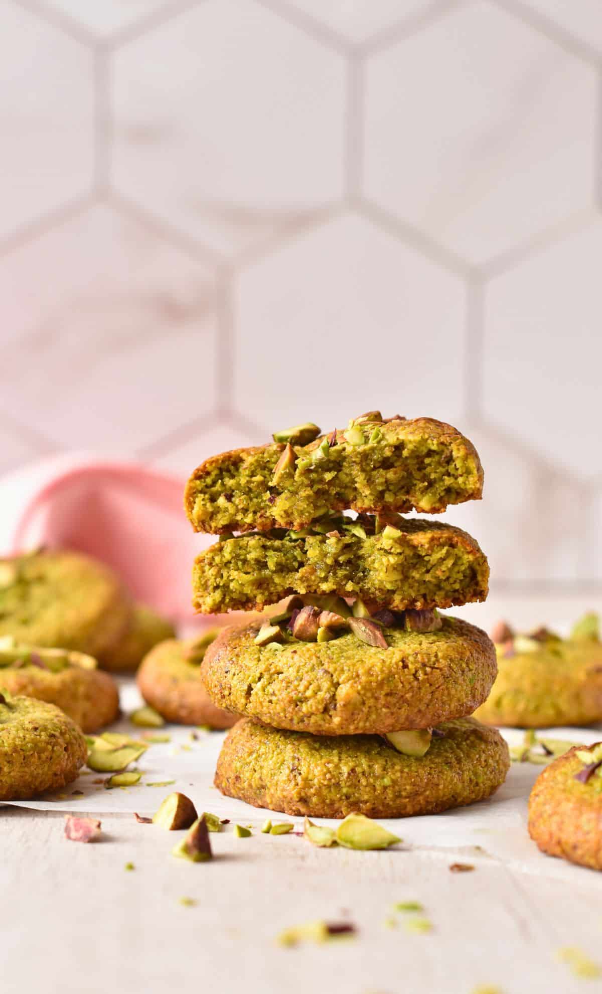 Vegan Pistachio Cookies