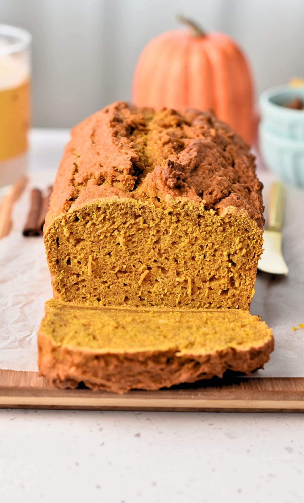 5-Ingredient Pumpkin Bread