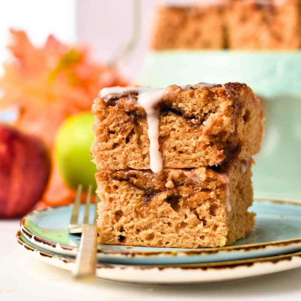 Applesauce Cake (No Eggs, 5 Ingredients) - The Conscious Plant Kitchen