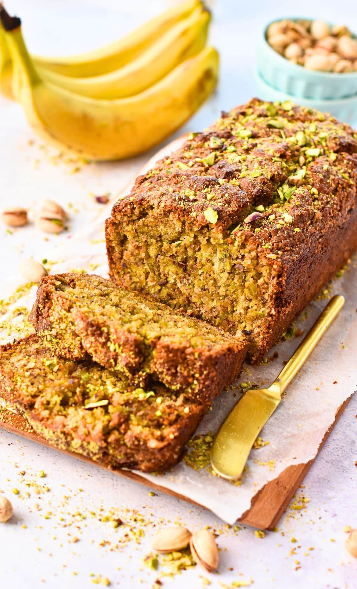 Pistachio Banana Bread