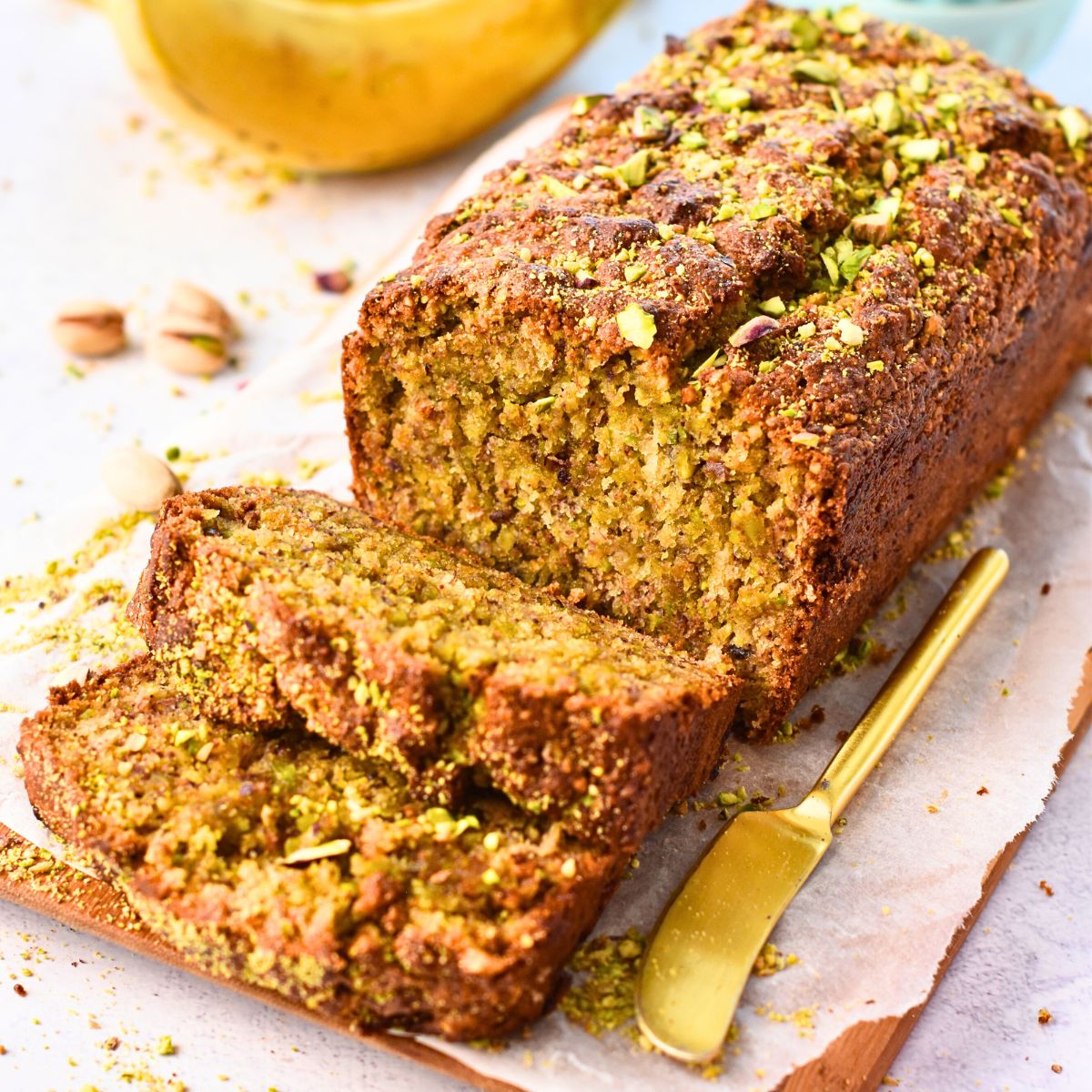 Pistachio Banana Bread