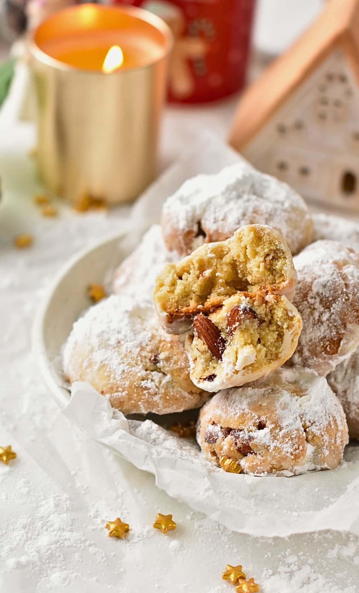 Almond Snowball Cookies