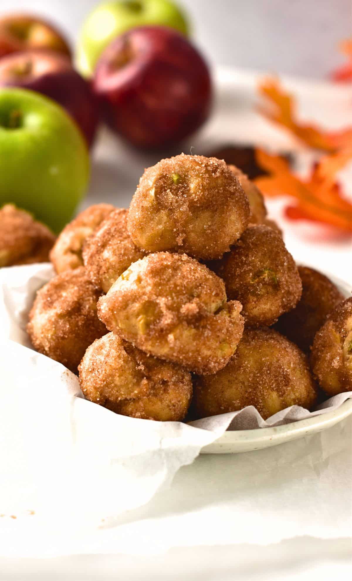 Apple Donut Holes