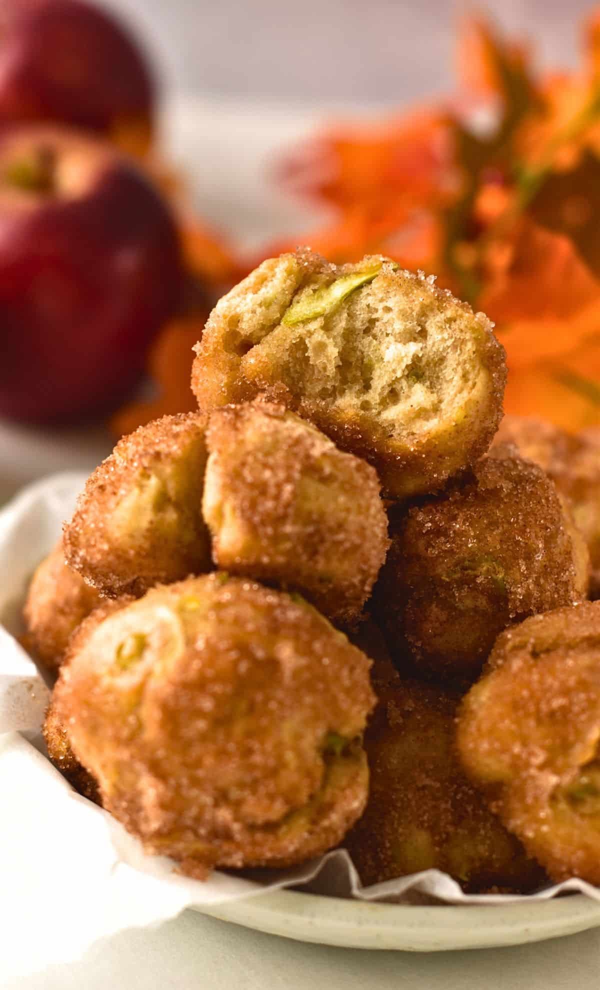 Apple Donut Holes